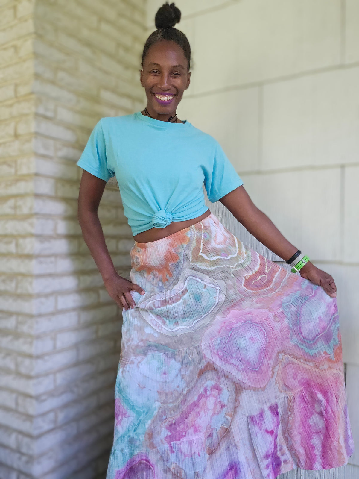 Small Cotton maxi skirt