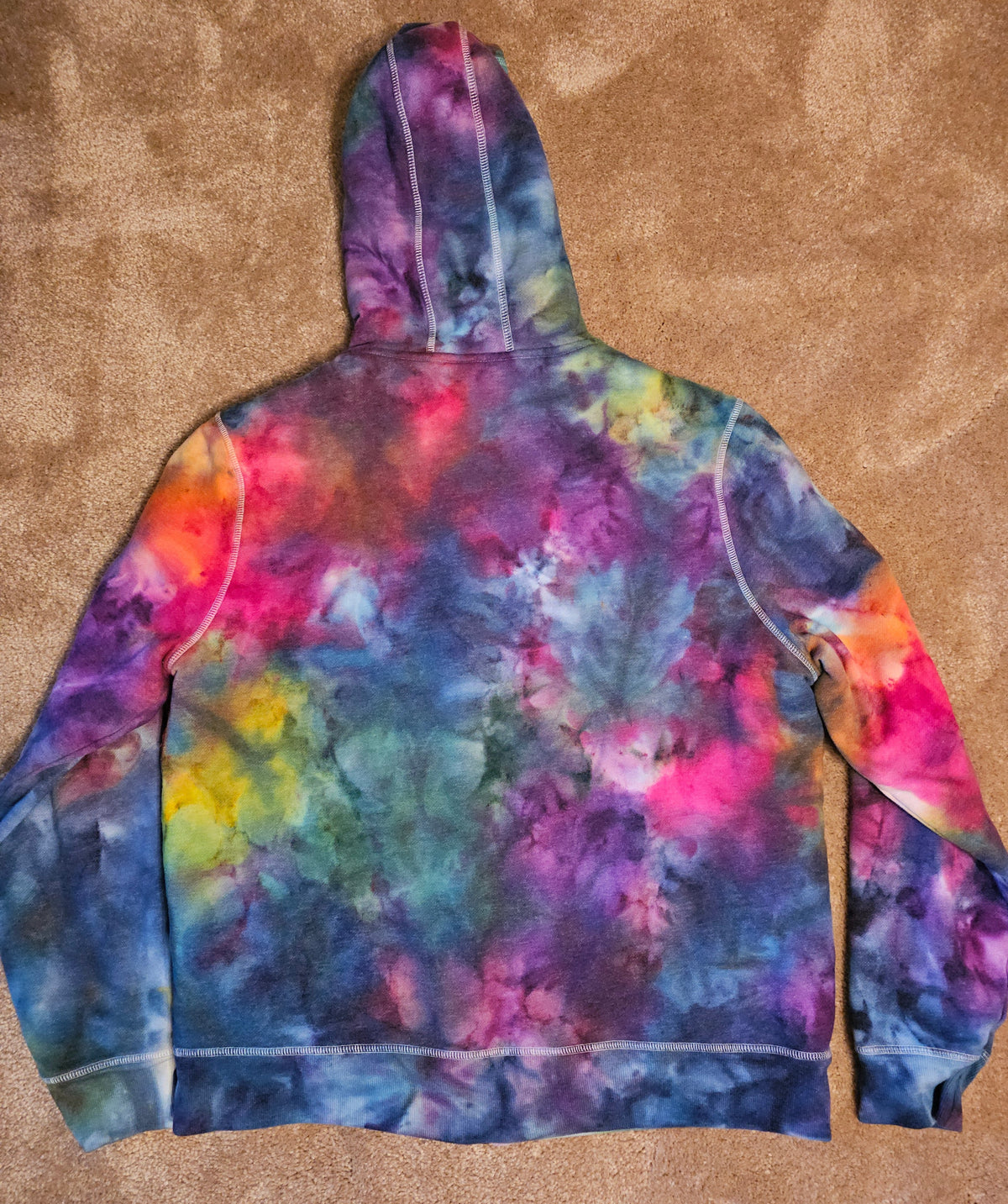Large Unisex Zipper Sherpa Lined Hoodie (SEE DESCRIPTION BELOW)