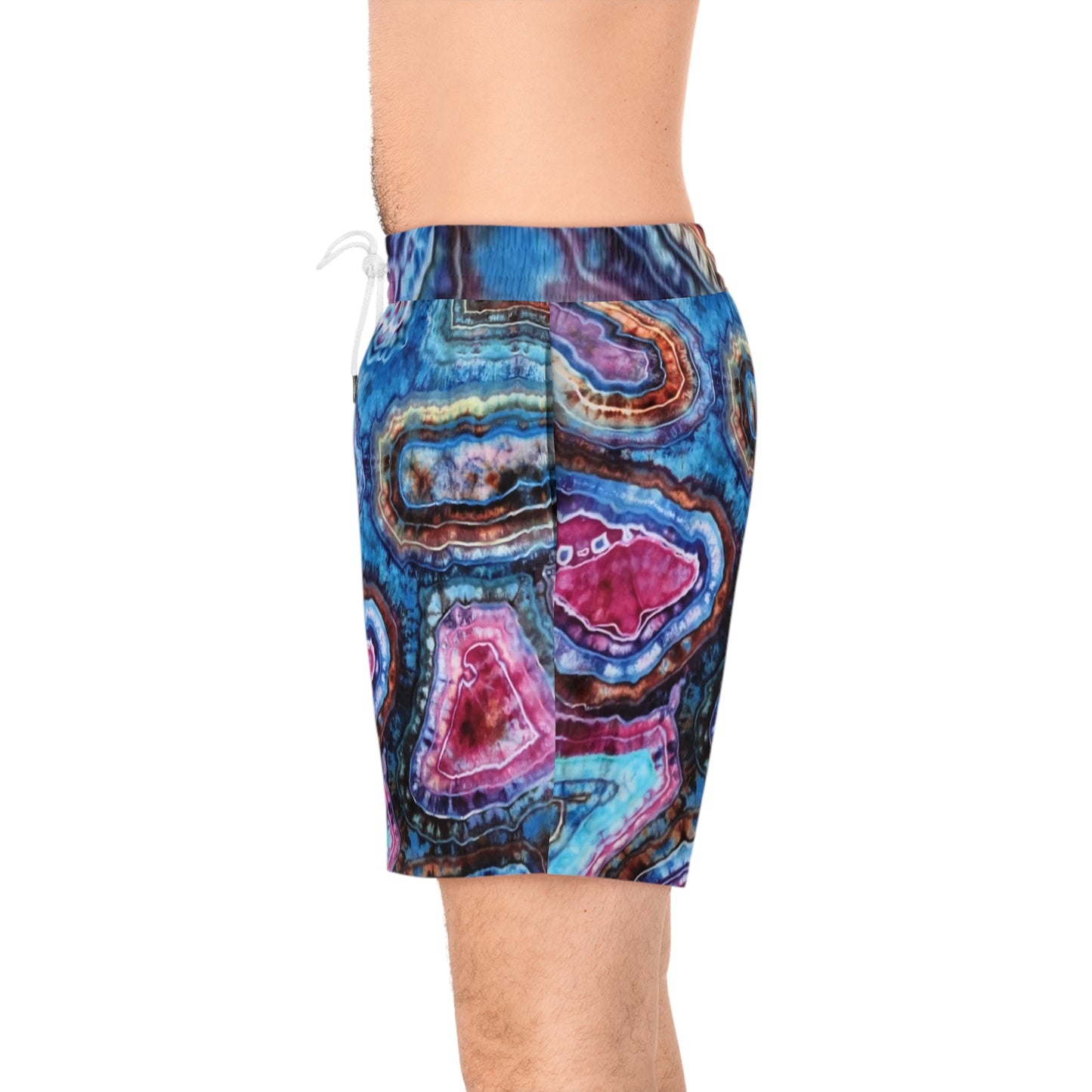 Men's Mid-Length Swim Shorts  (SUBLIMATION PRINTING)