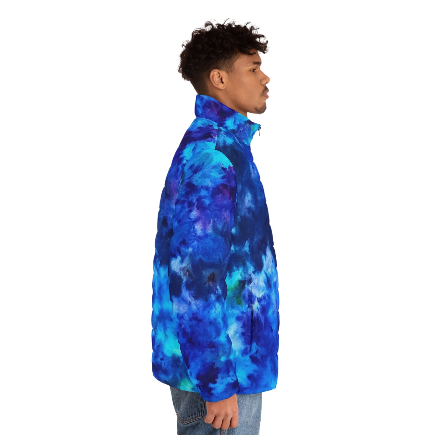 Men's Puffer Jacket (SUBLIMATION PRINTING)