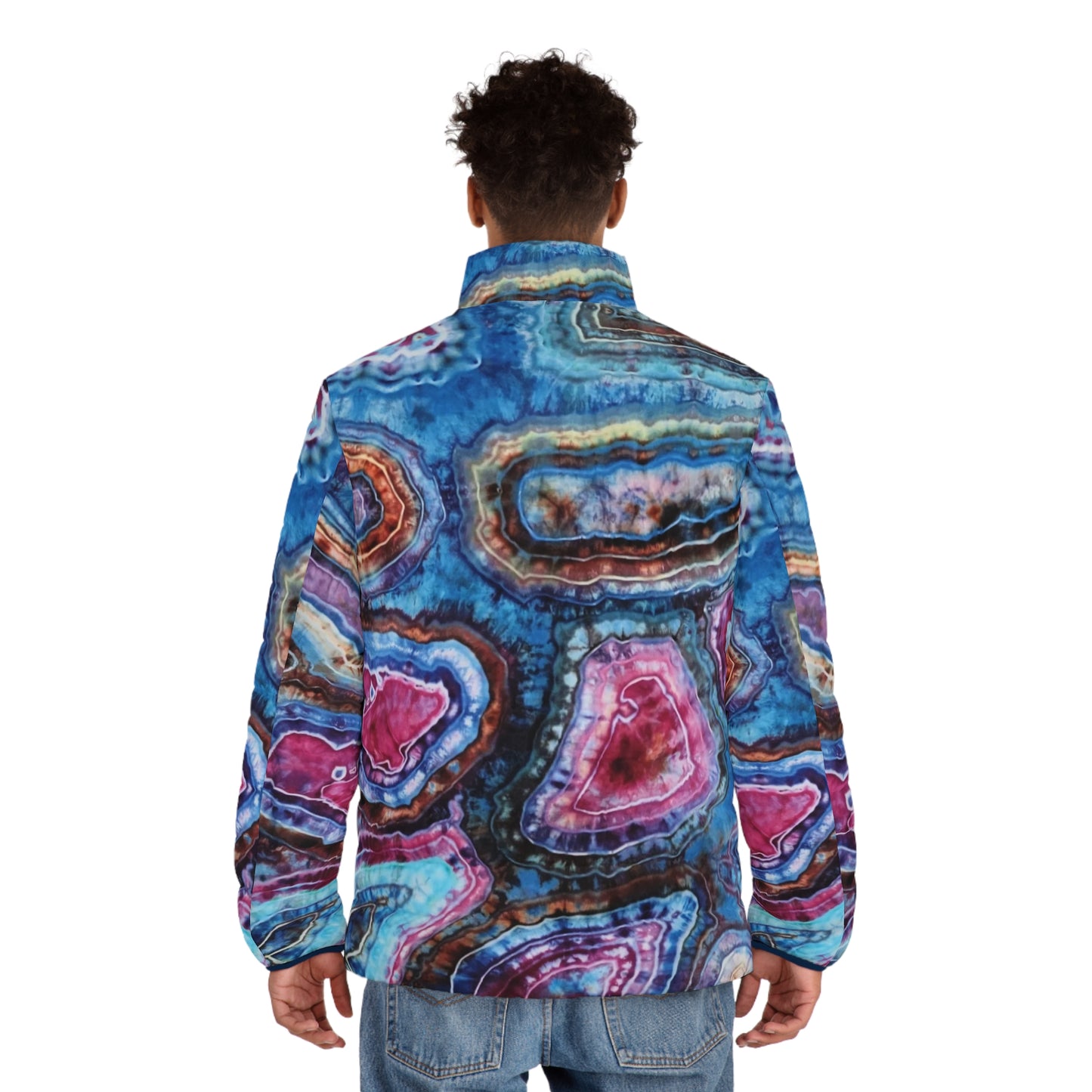 Men's Puffer Jacket (SUBLIMATION PRINTING)