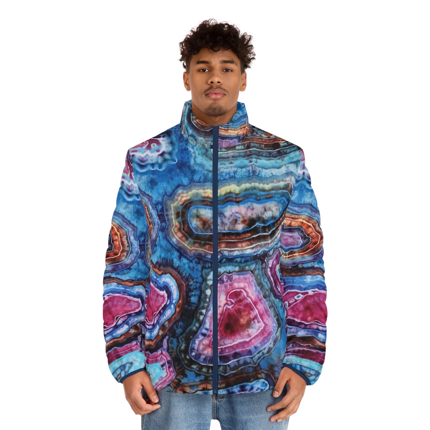 Men's Puffer Jacket (SUBLIMATION PRINTING)