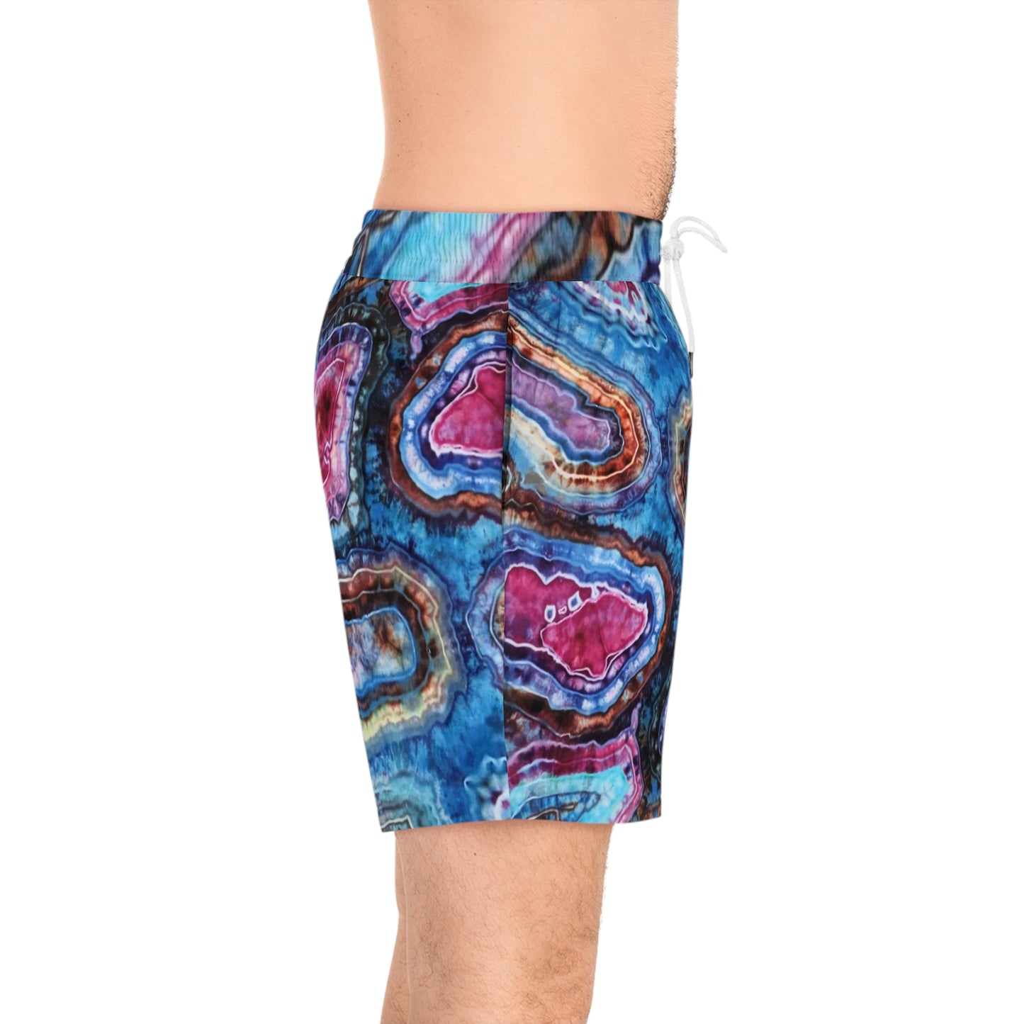 Men's Mid-Length Swim Shorts  (SUBLIMATION PRINTING)