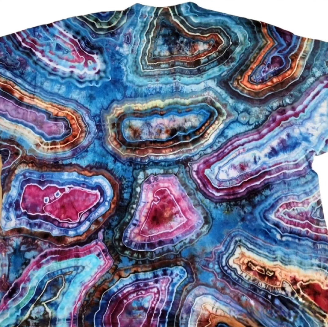 Geode Sherpa Hoodie Blanket(SUBLIMATION PRINT)