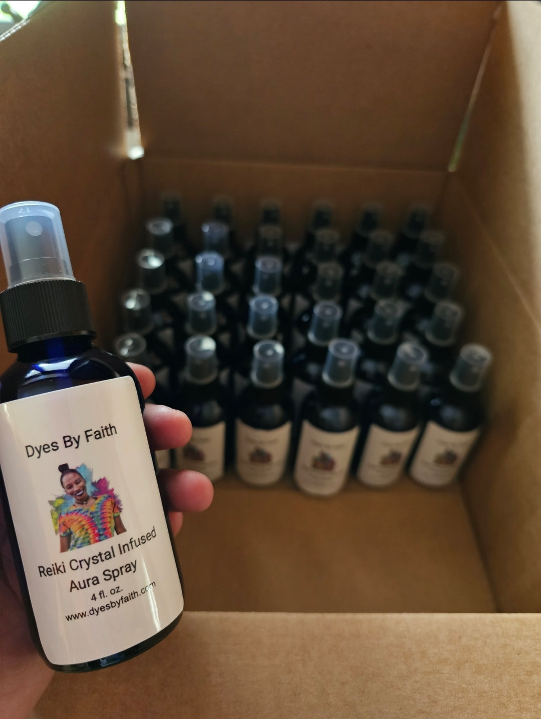 Reiki Crystal Infused Aura Spray