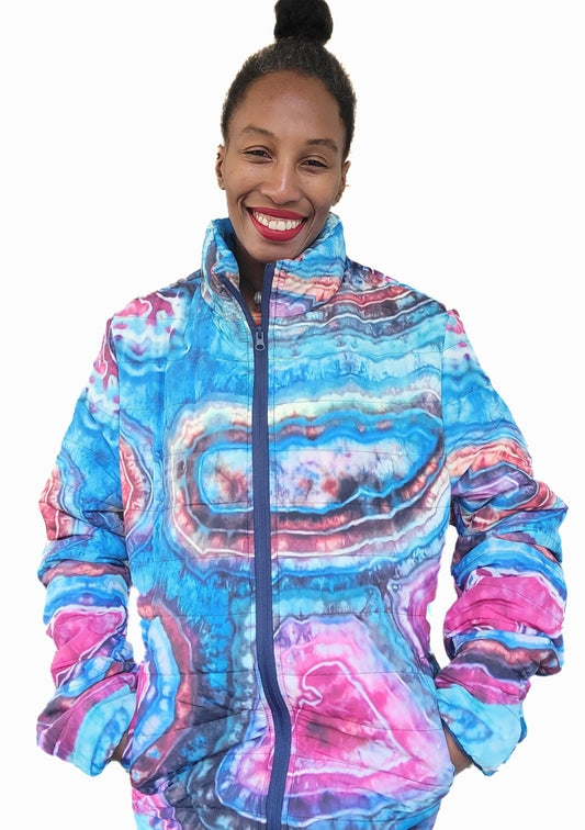 Men's Puffer Jacket (SUBLIMATION PRINTING)