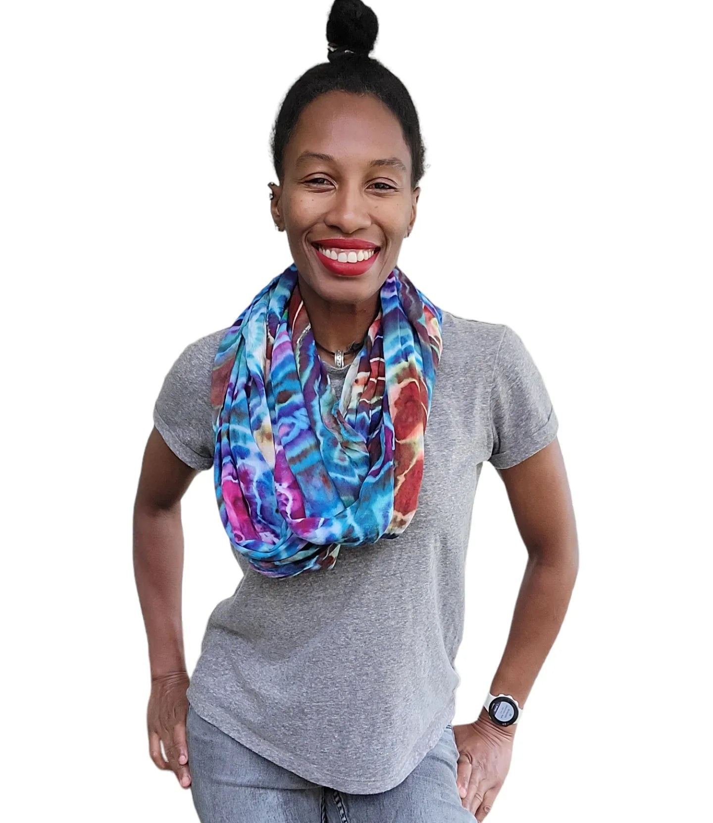 Aura Geode Circular Scarf